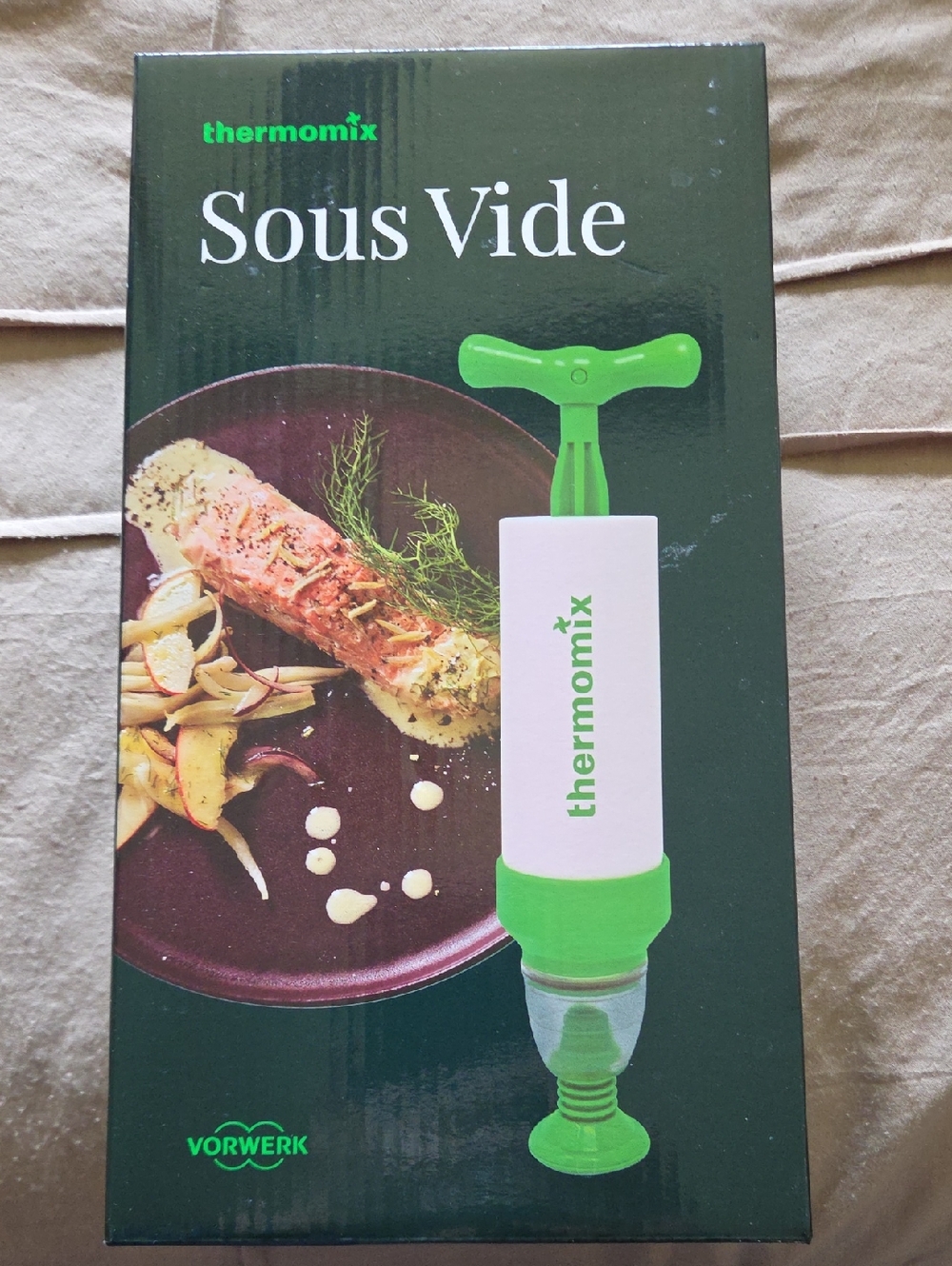 Thermomix Green & White Sous Vide Vacuum Sealer